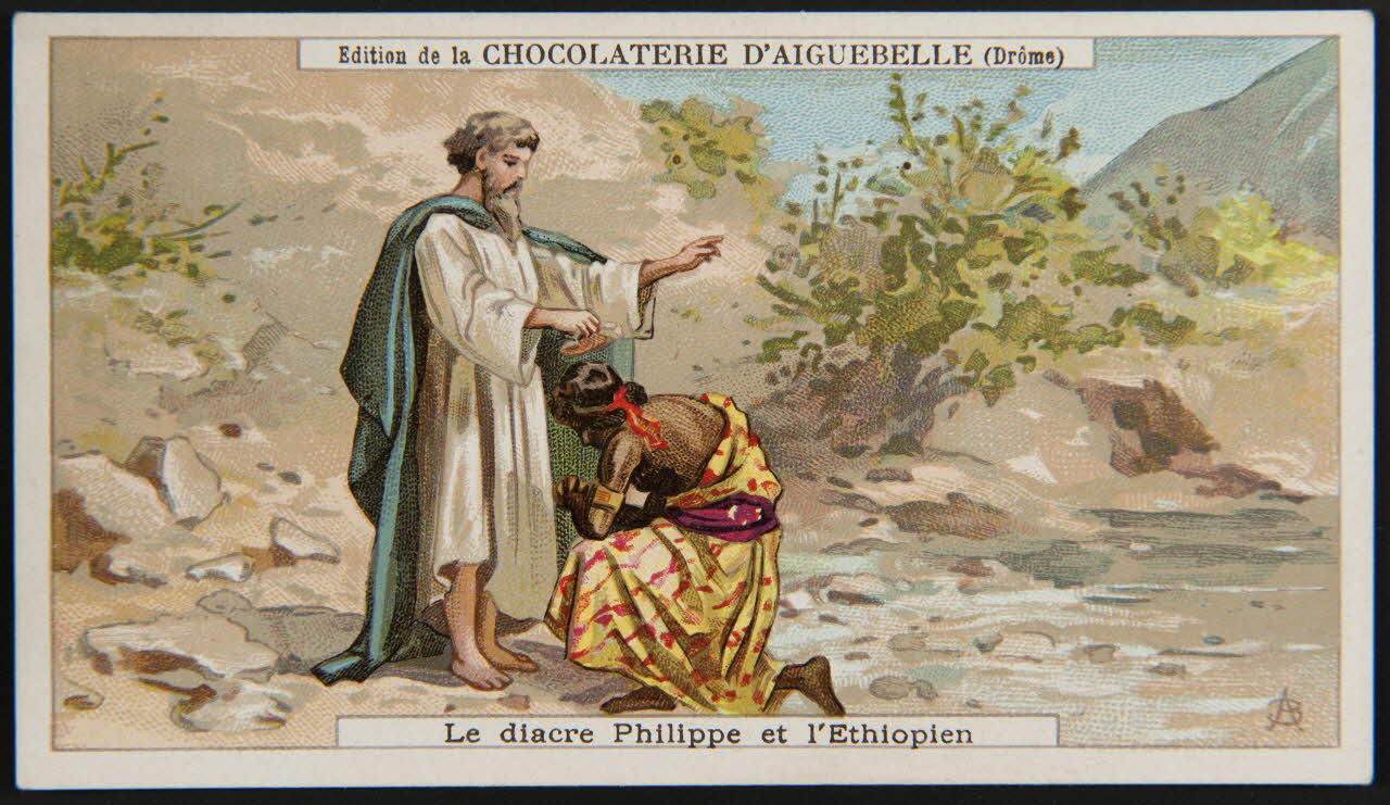 Romanet carte réclame chromo Paris 1900-1914 1995.1.1688.3 Photo