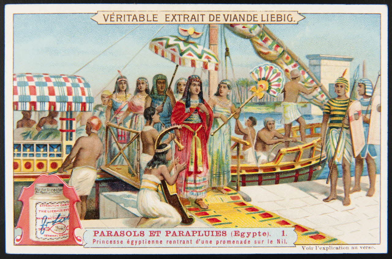 Liebig carte réclame chromo Paris 1907 1995.1.1691.1 Photo