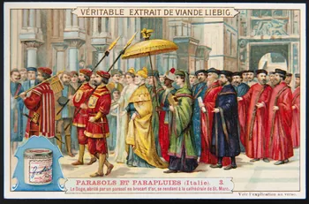Liebig carte réclame chromo Paris 1907 1995.1.1691.3 Photo