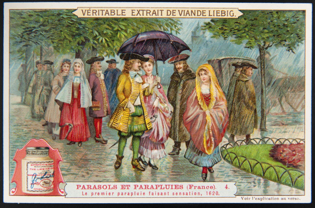 Liebig carte réclame chromo Paris 1907 1995.1.1691.4 Photo