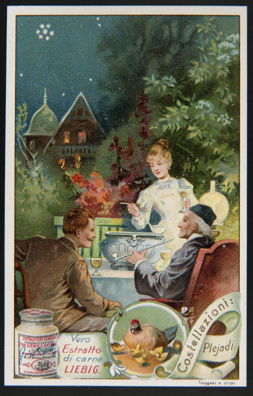 Liebig carte réclame chromo Paris 1903 1995.1.1694.6 Photo