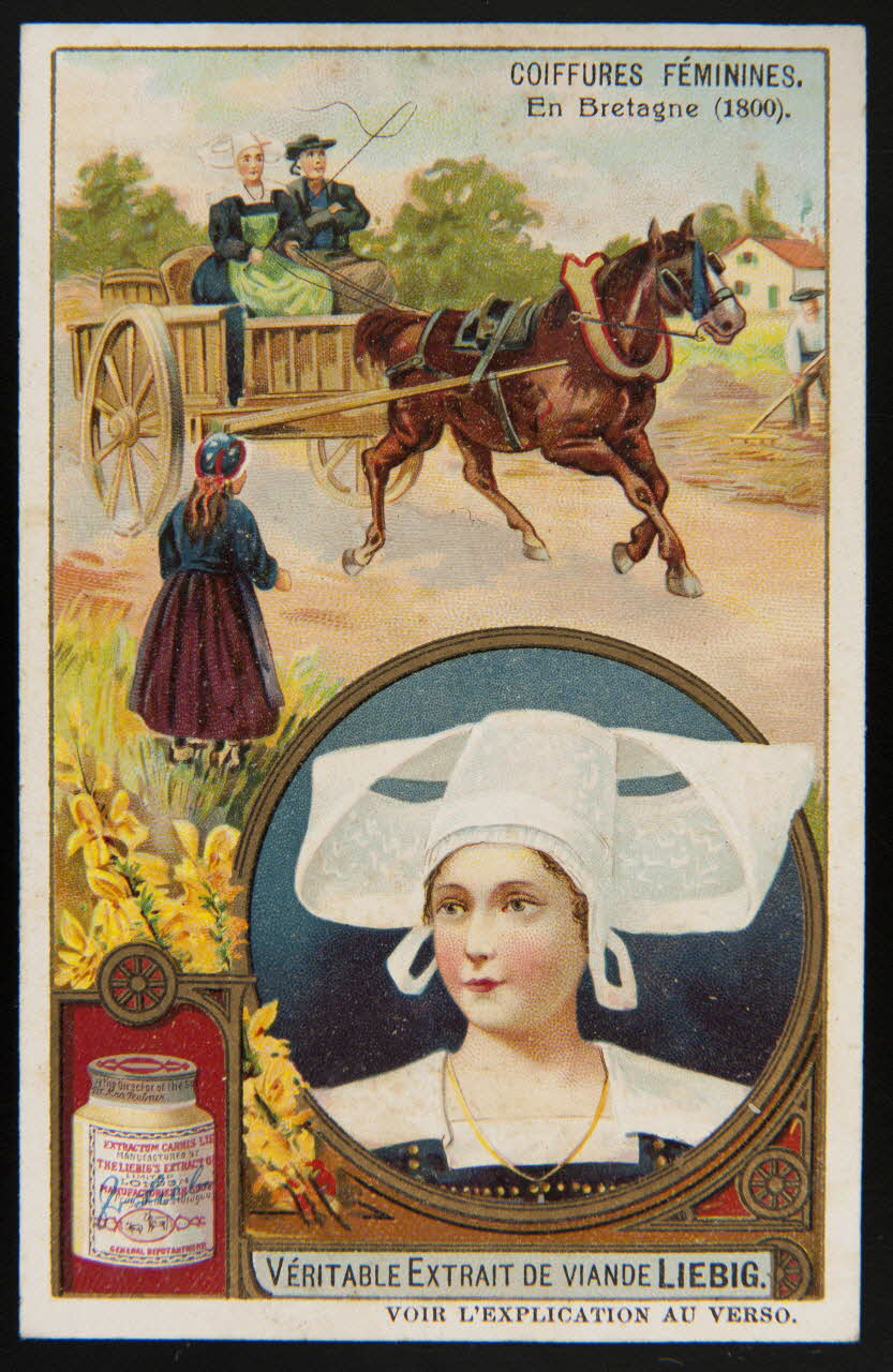 Liebig carte réclame chromo Paris 1909 1995.1.1695.5 Photo