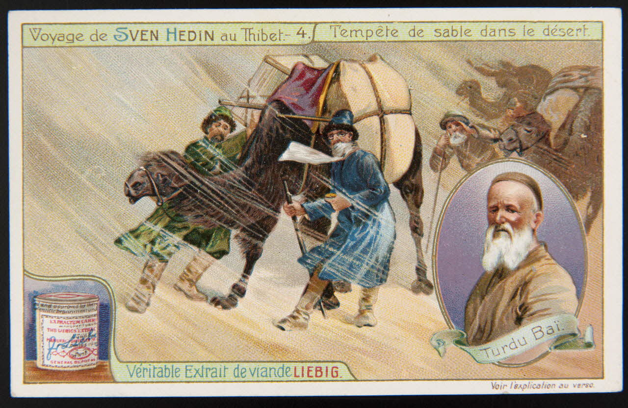 Liebig carte réclame chromo Paris 1908 1995.1.1696.4 Photo