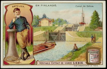 Liebig carte réclame chromo Paris 1907 1995.1.1697.1  Photo