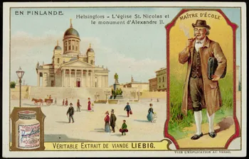 Liebig carte réclame chromo Paris 1907 1995.1.1697.3 Photo