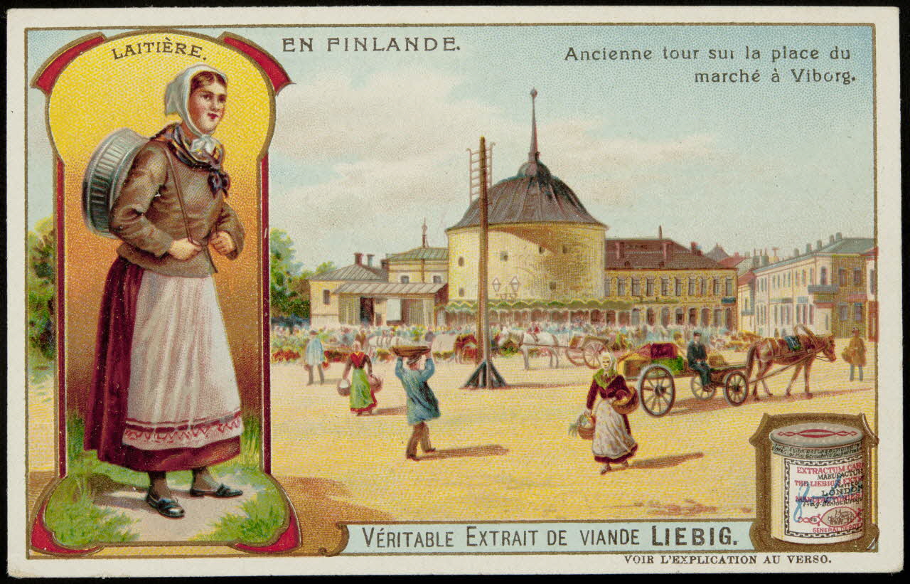 Liebig carte réclame chromo Paris 1907 1995.1.1697.6 Photo