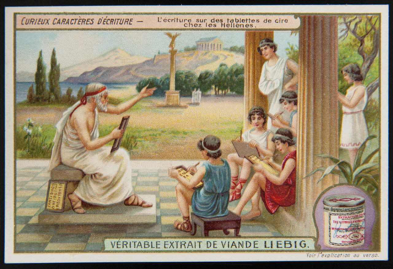 Liebig carte réclame chromo Paris 1909 1995.1.1699.5 Photo