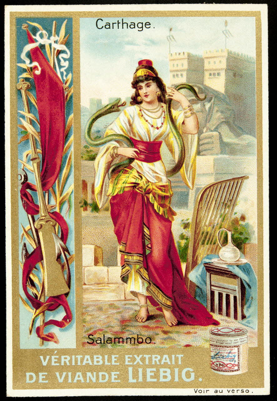 Liebig carte réclame chromo Paris 1897 1995.1.1700.5  Photo
