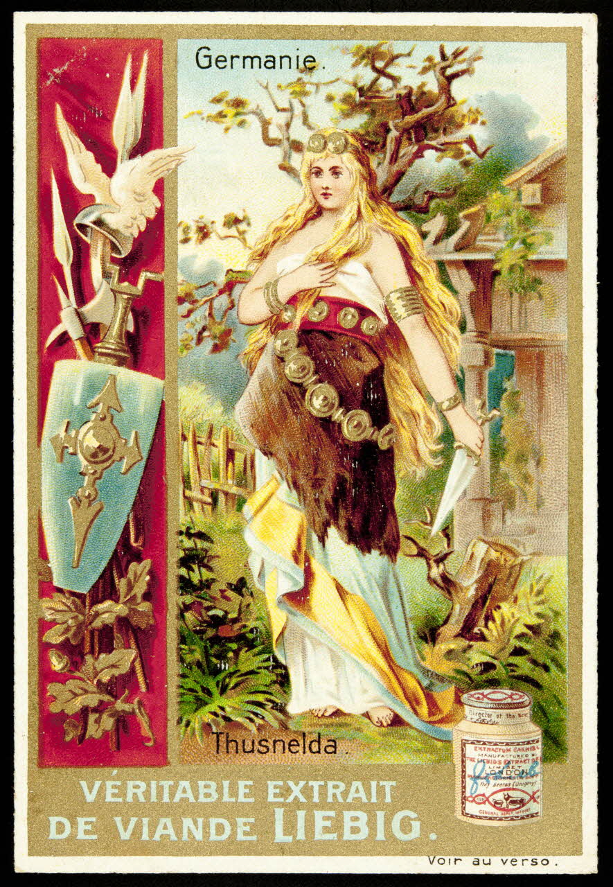 Liebig carte réclame chromo Paris 1897 1995.1.1700.6 Photo