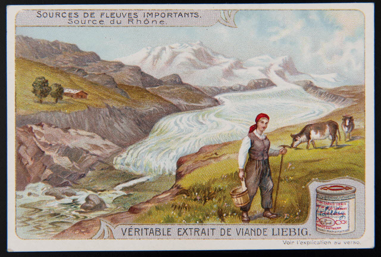 Liebig carte réclame chromo Paris 1908 1995.1.1703.1 Photo