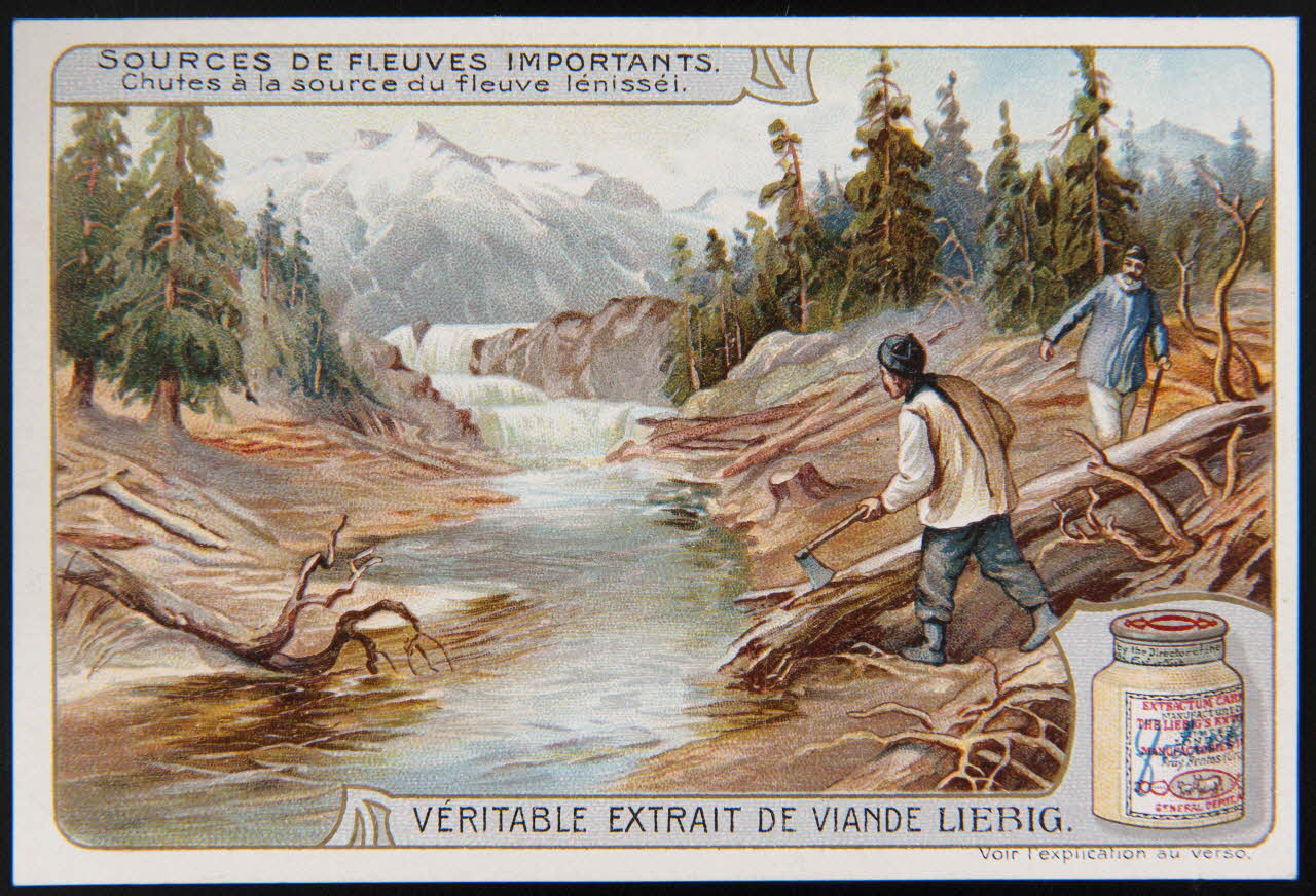 Liebig carte réclame chromo Paris 1908 1995.1.1703.3 Photo