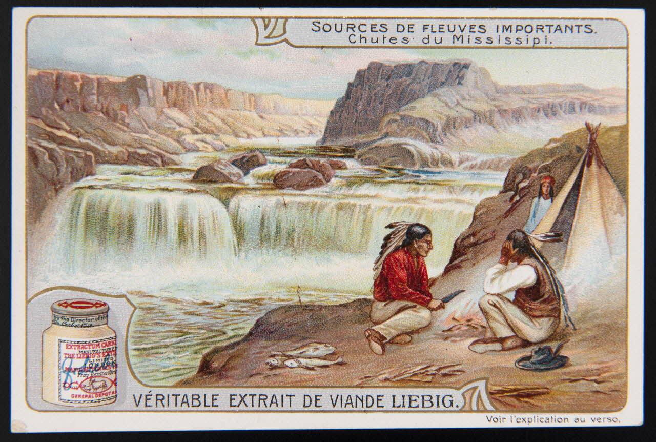 Liebig carte réclame chromo Paris 1908 1995.1.1703.4 Photo