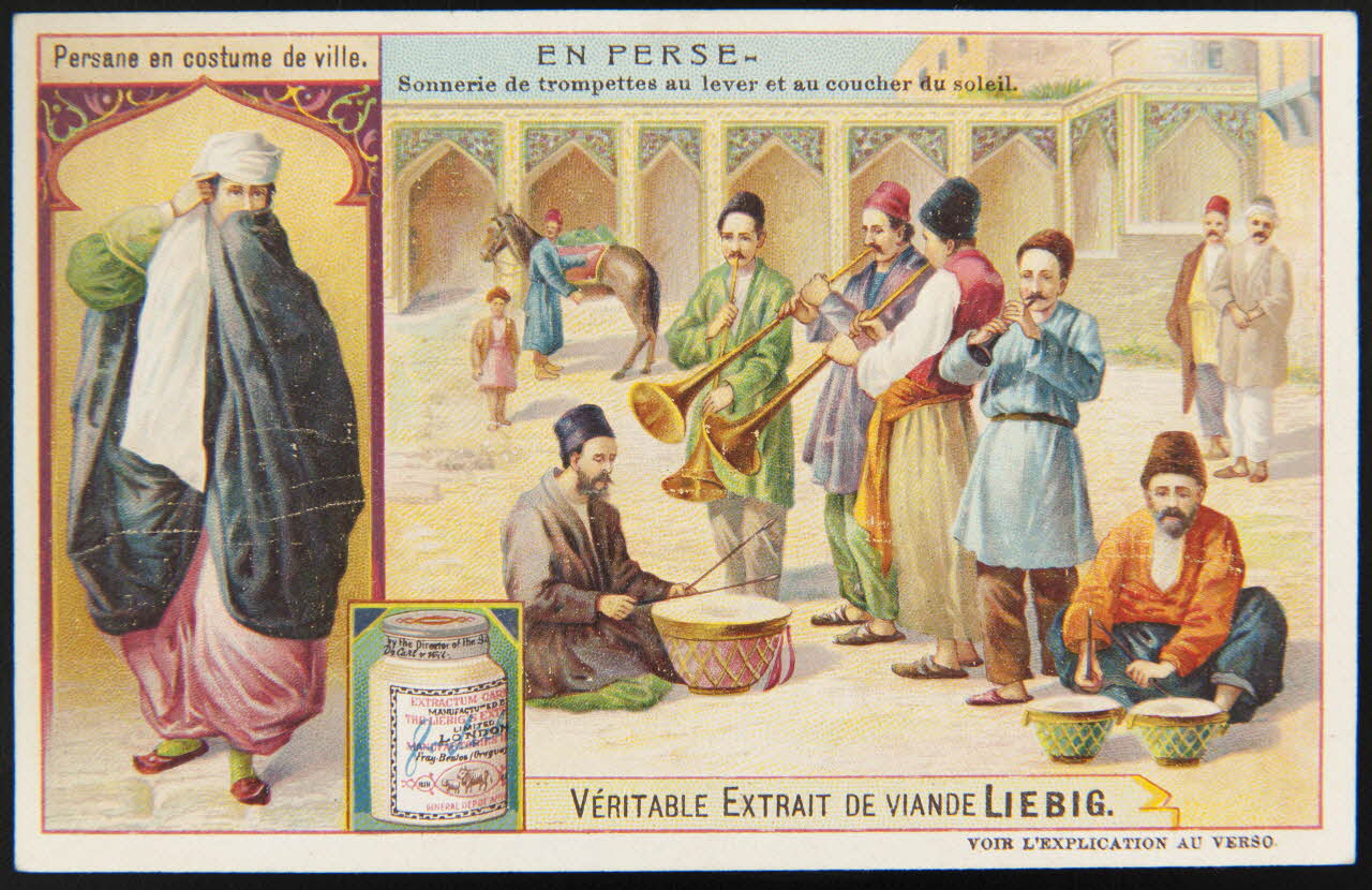 Liebig carte réclame chromo Paris 1907 1995.1.1705.3 Photo