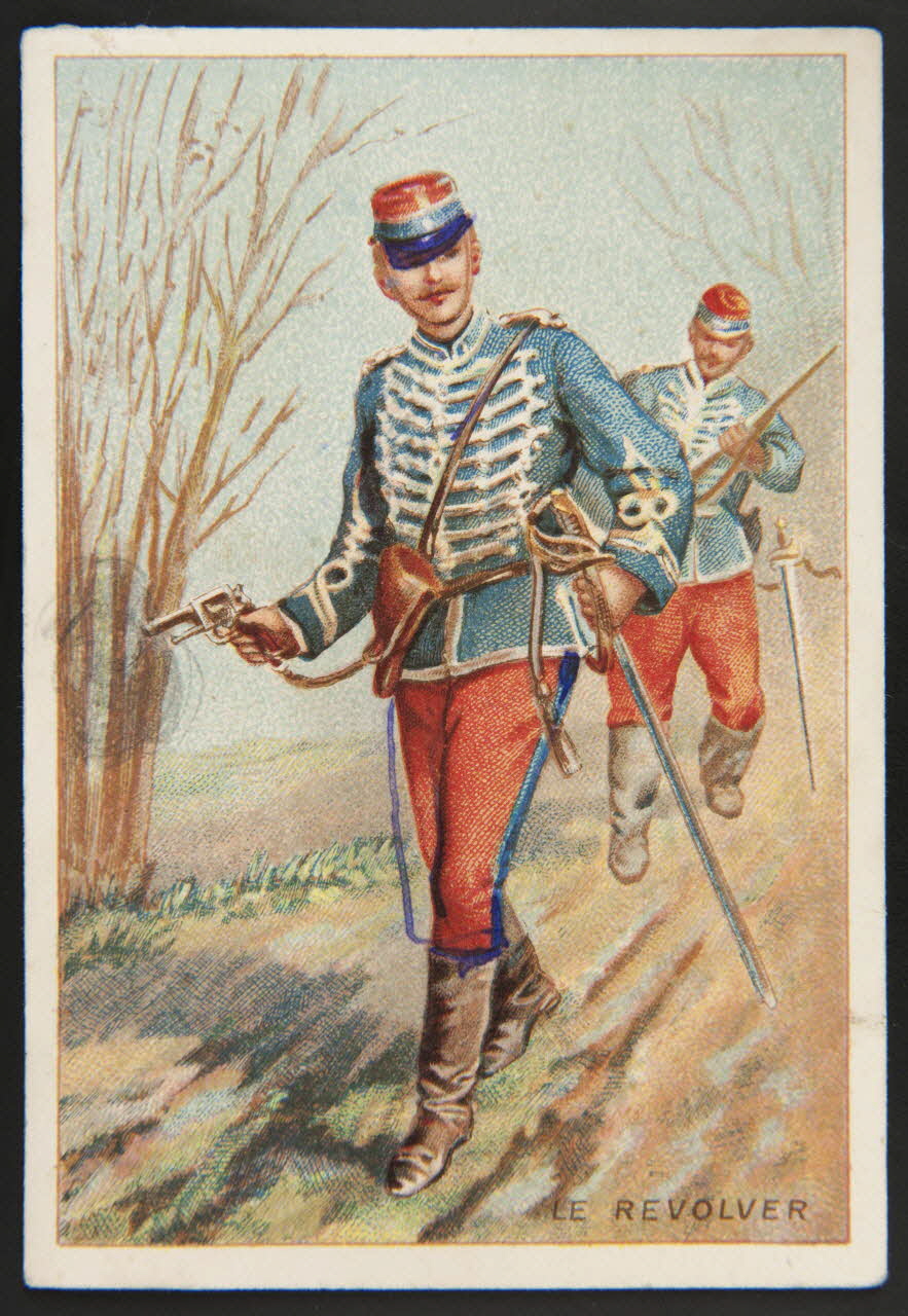 Testu & Massin carte réclame chromo Paris 1876-1903 1995.1.1707.9 Photo