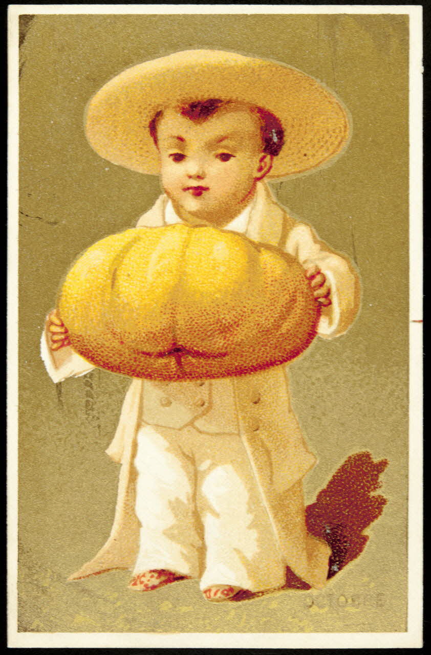 Testu & Massin carte réclame chromo Paris 1880-1890 1995.1.1711.10 Photo