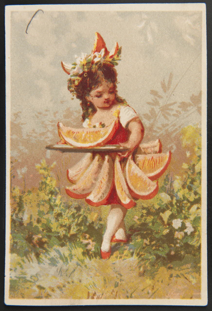 Testu & Massin carte réclame chromo Paris 1885-1895 1995.1.1722.1 Photo