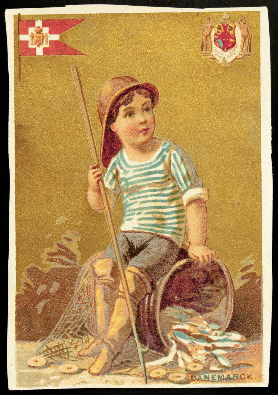 carte réclame chromo Paris 1880-1890 1995.1.1723.1 Photo