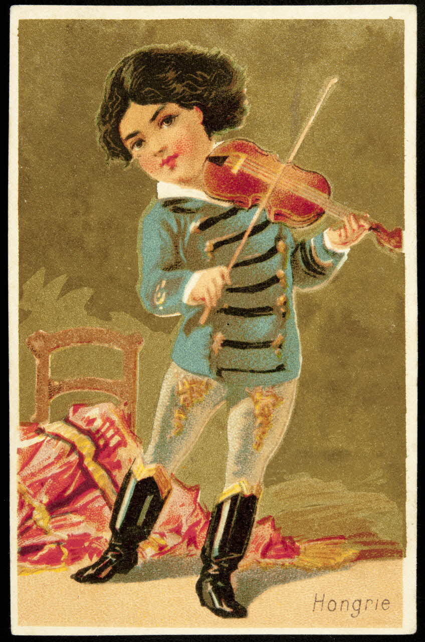 Testu & Massin carte réclame chromo Paris 1880-1890 1995.1.1723.3 Photo