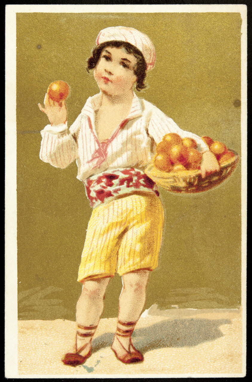 carte réclame chromo Paris 1880-1890 1995.1.1723.5 Photo