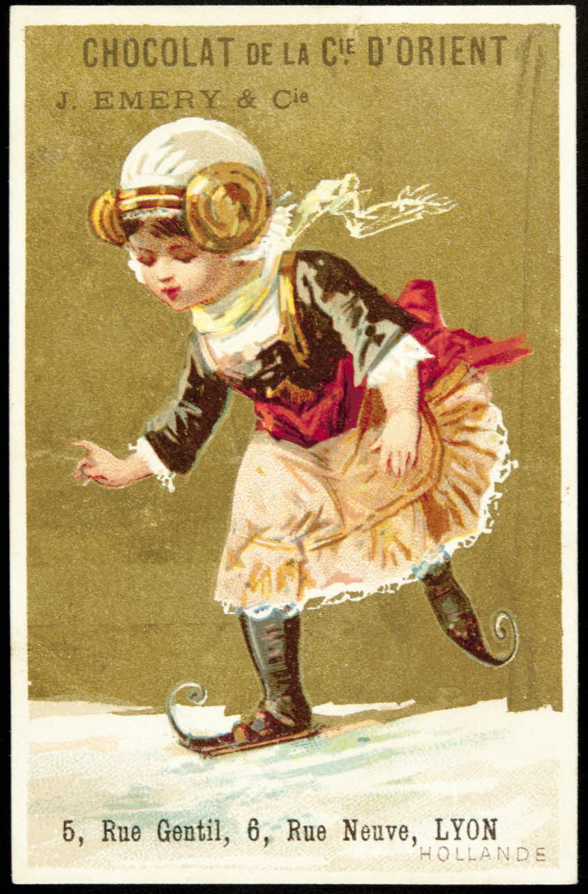 carte réclame chromo Paris 1880-1890 1995.1.1723.7 Photo