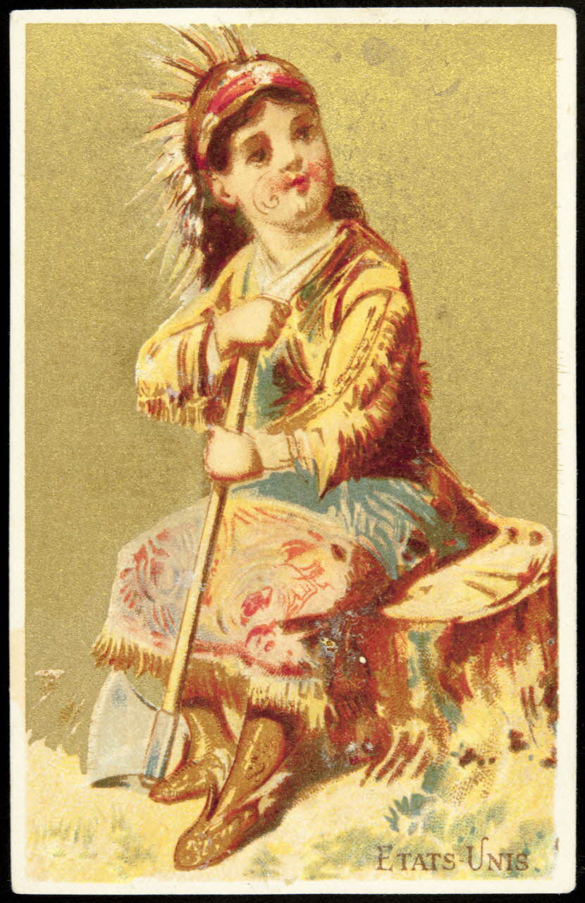 carte réclame chromo Paris 1880-1890 1995.1.1725.3 Photo