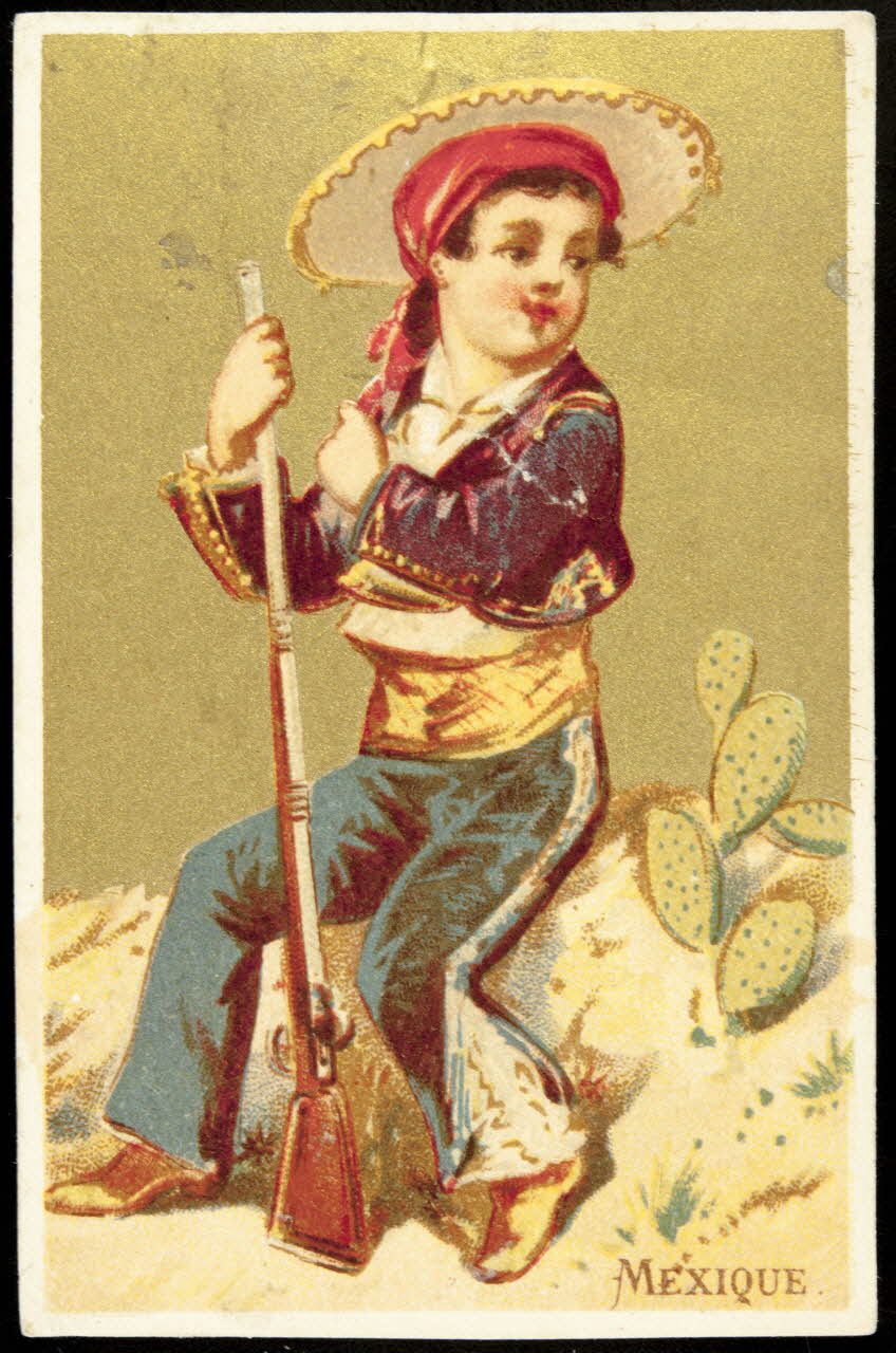 carte réclame chromo Paris 1880-1890 1995.1.1725.5 Photo