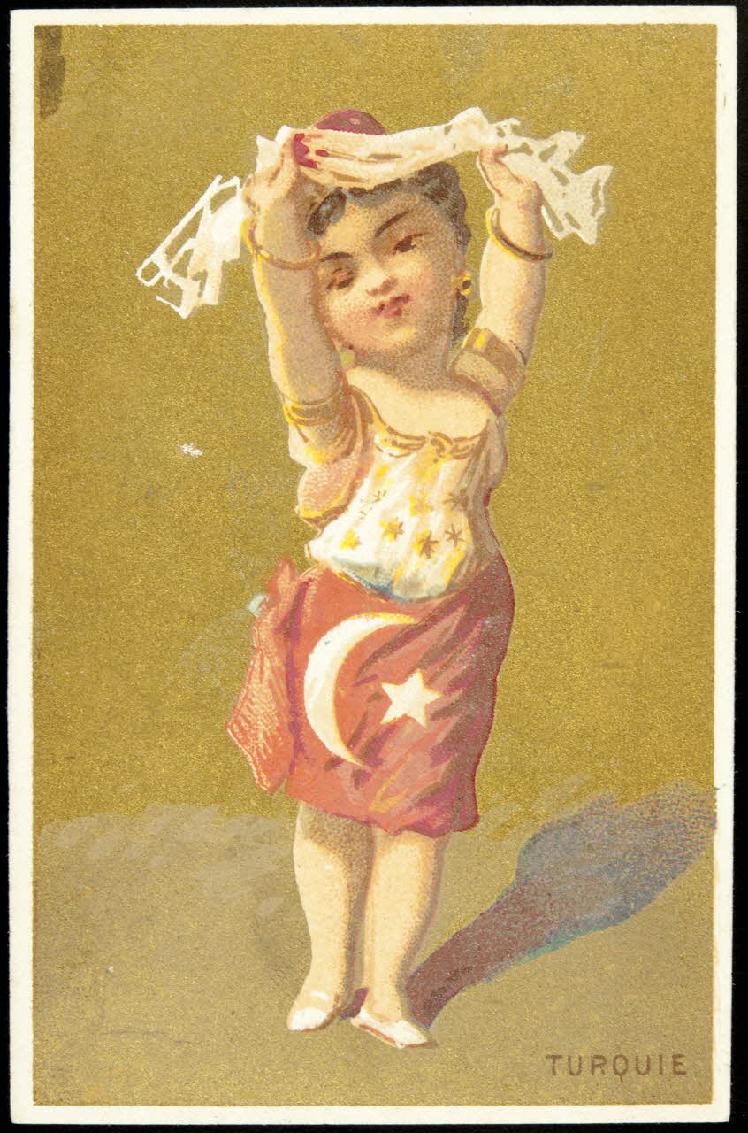 Testu & Massin carte réclame chromo Paris 1880-1890 1995.1.1726.10 Photo