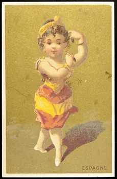 Testu & Massin carte réclame chromo Paris 1880-1890 1995.1.1726.2 Photo