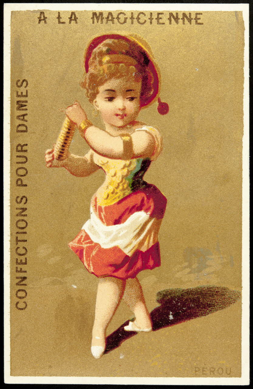 Testu & Massin carte réclame chromo Paris 1880-1890 1995.1.1726.7 Photo