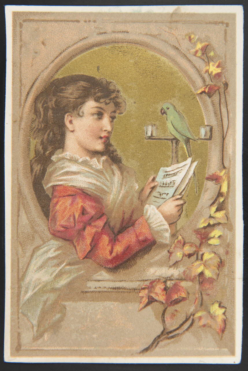 Testu & Massin carte réclame chromo Paris 1880-1900 1995.1.1729.1 Photo