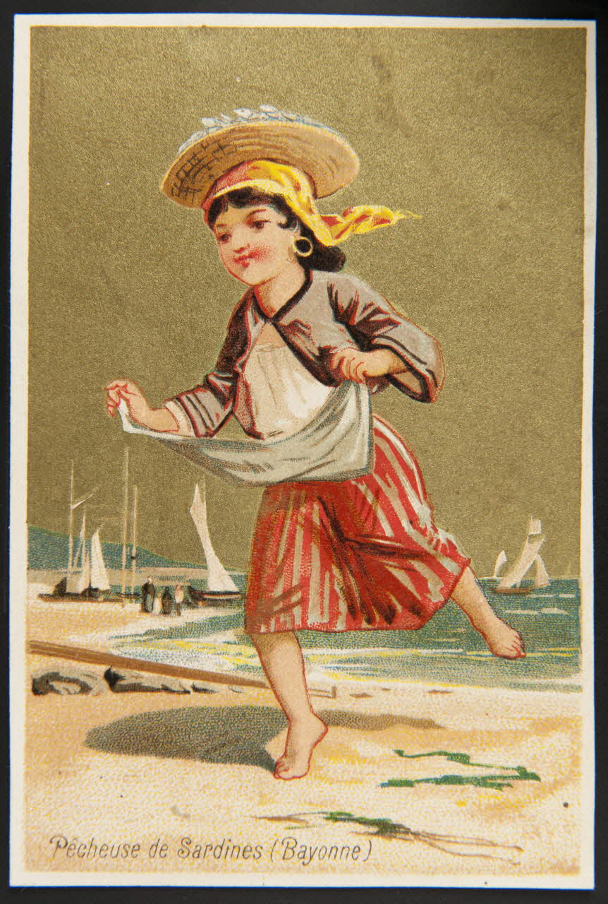 Testu & Massin carte réclame chromo Paris 1880-1900 1995.1.1731.6 Photo