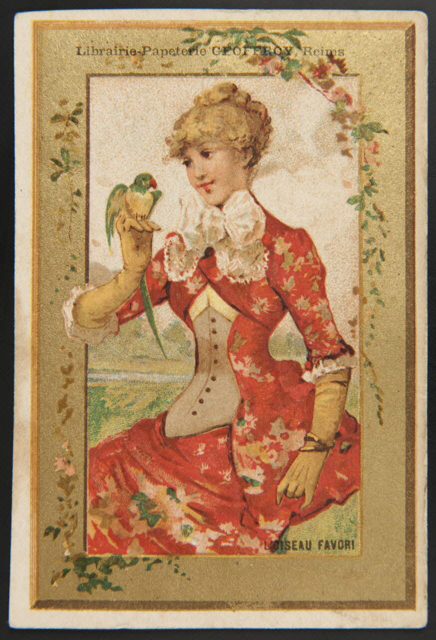 Champenois & Cie carte réclame chromo Paris 1879-1903 1995.1.1734.3 Photo