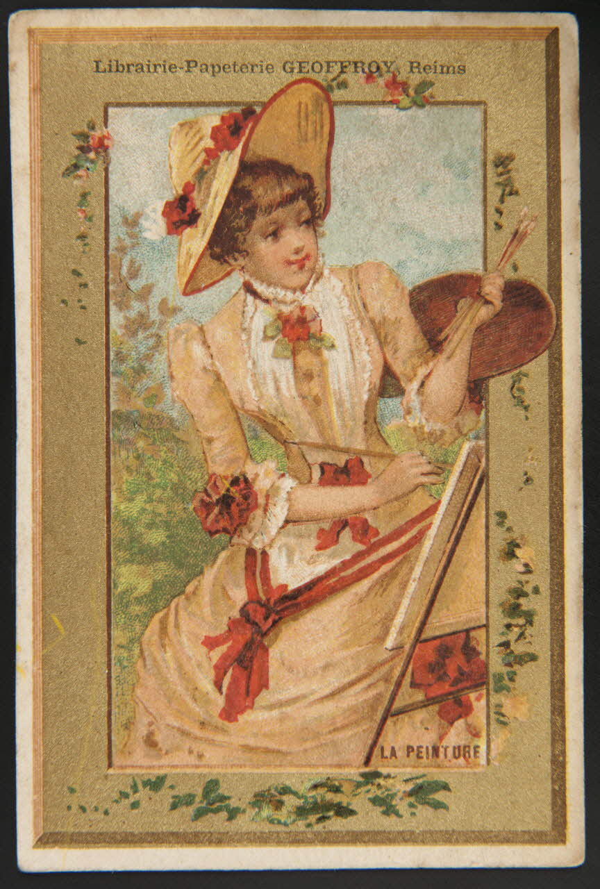 Testu & Massin ; Champenois & Cie carte réclame chromo Paris 1879-1903 1995.1.1734.4 Photo