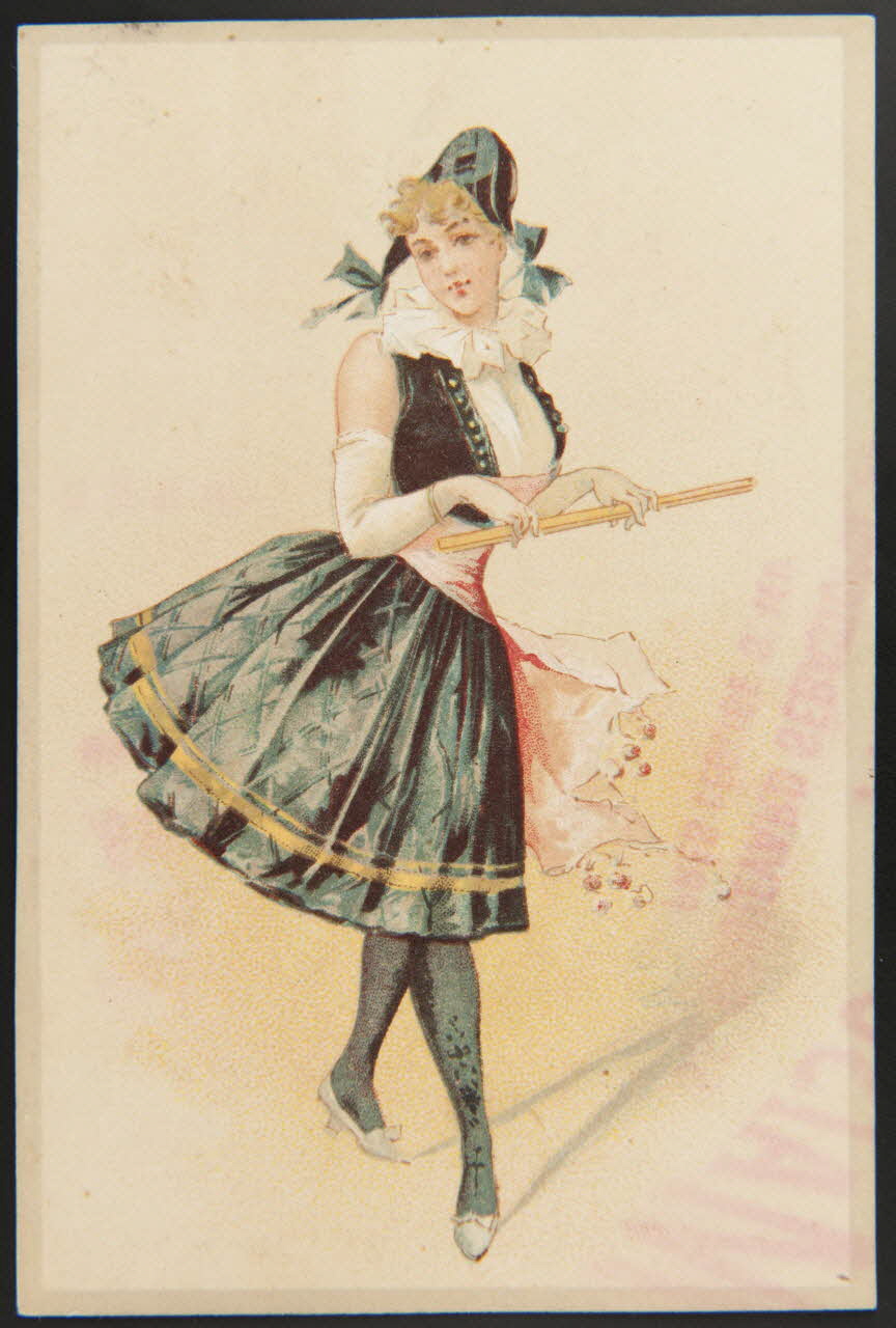 Testu & Massin carte réclame chromo Paris 1880-1903 1995.1.1738.1 Photo