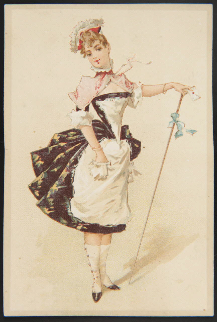 Testu & Massin carte réclame chromo Paris 1880-1903 1995.1.1738.3 Photo