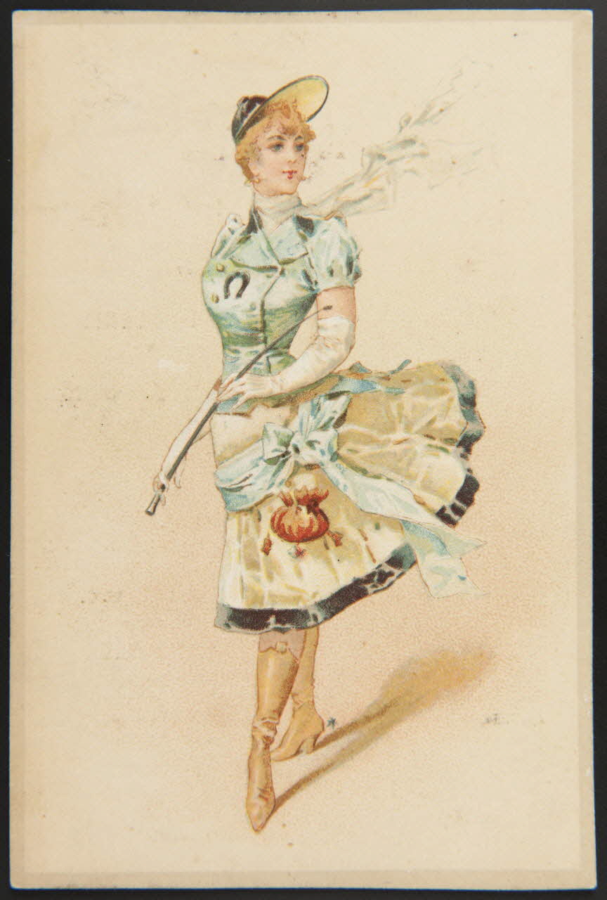 Testu & Massin carte réclame chromo Paris 1880-1903 1995.1.1738.4 Photo