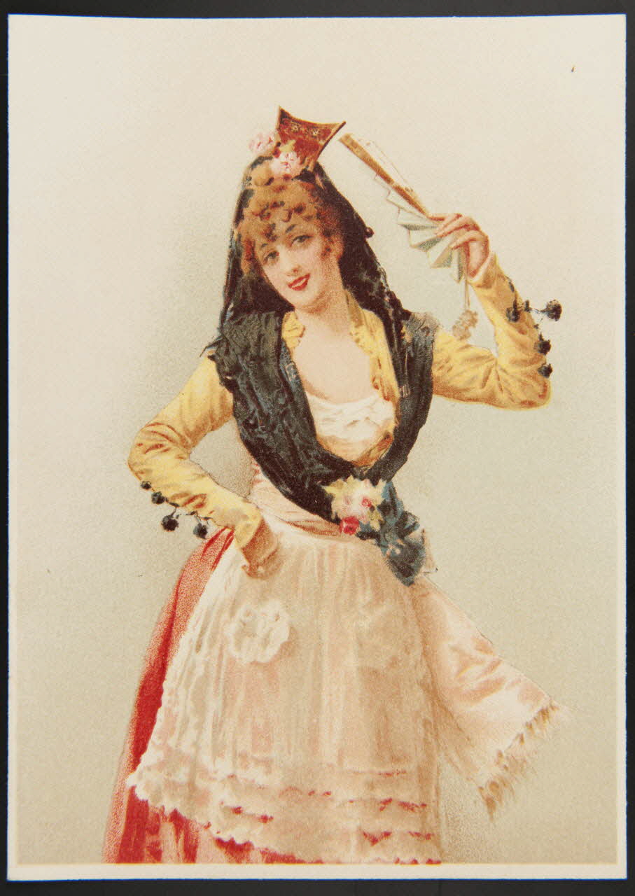 Testu & Massin carte réclame chromo Paris 1886-1903 1995.1.1741.1 Photo