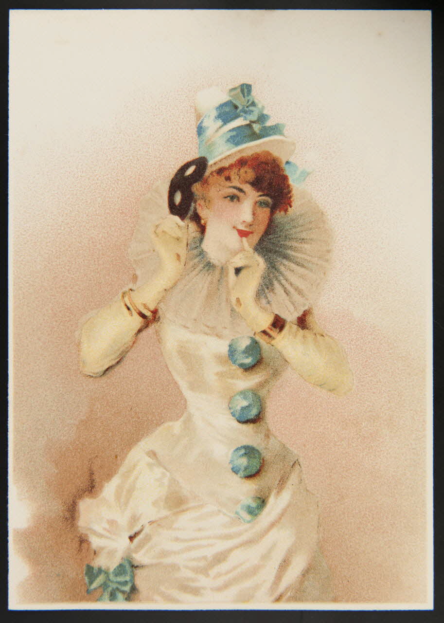 Testu & Massin carte réclame chromo Paris 1886-1903 1995.1.1741.4 Photo