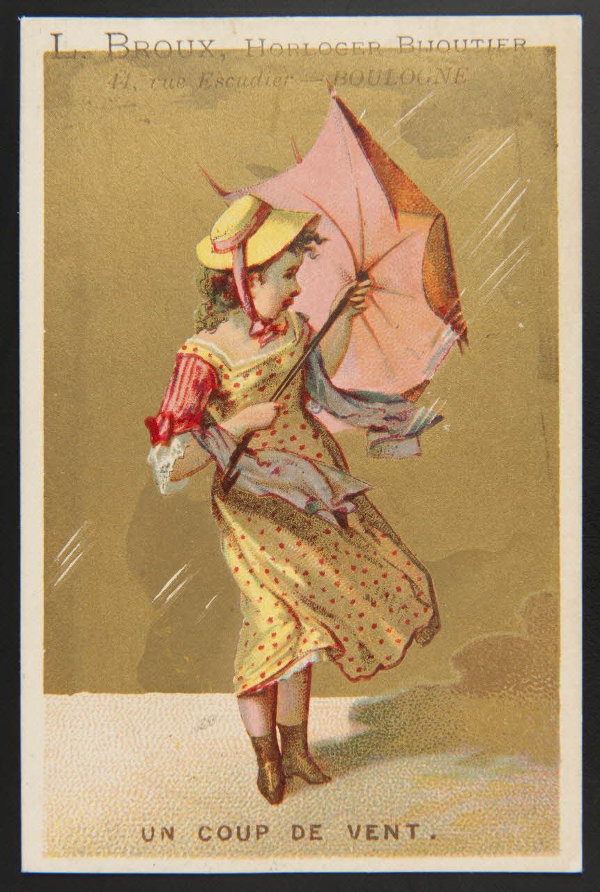 Testu & Massin carte réclame chromo Paris 1886-1903 1995.1.1742.1 Photo