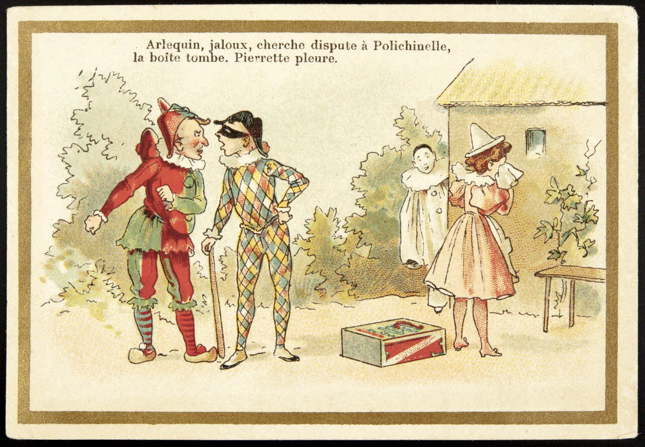 Testu & Massin ; F. Champenoix carte réclame chromo Paris 1876-1903 1995.1.1746.1 Photo