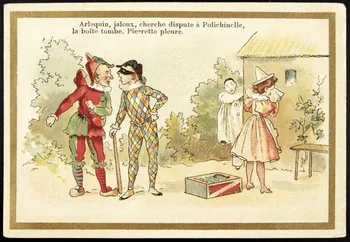 Testu & Massin ; F. Champenoix carte réclame chromo Paris 1876-1903 1995.1.1746.1 Photo