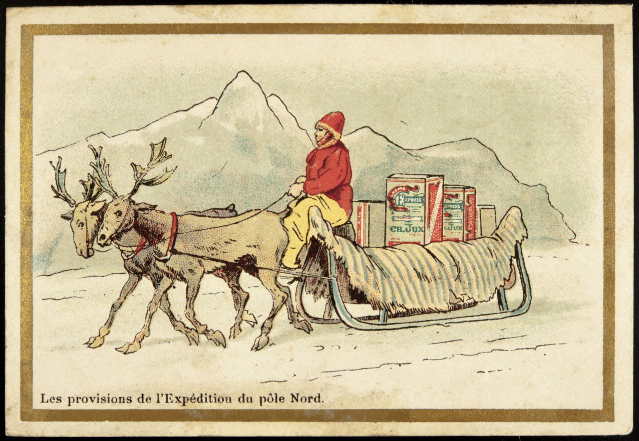 Testu & Massin ; F. Champenoix carte réclame chromo Paris 1876-1903 1995.1.1746.2 Photo