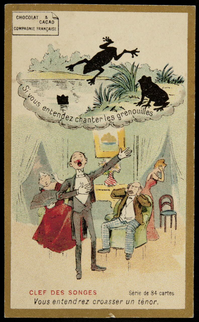 Testu & Massin carte réclame chromo Paris 1886-1903 1995.1.1748.22 Photo