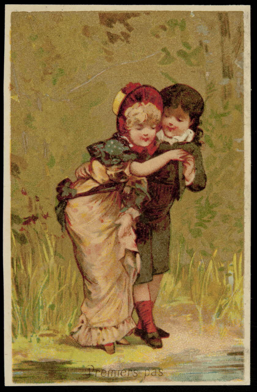 Testu & Massin carte réclame chromo Paris 1886-1903 1995.1.1749.5 Photo