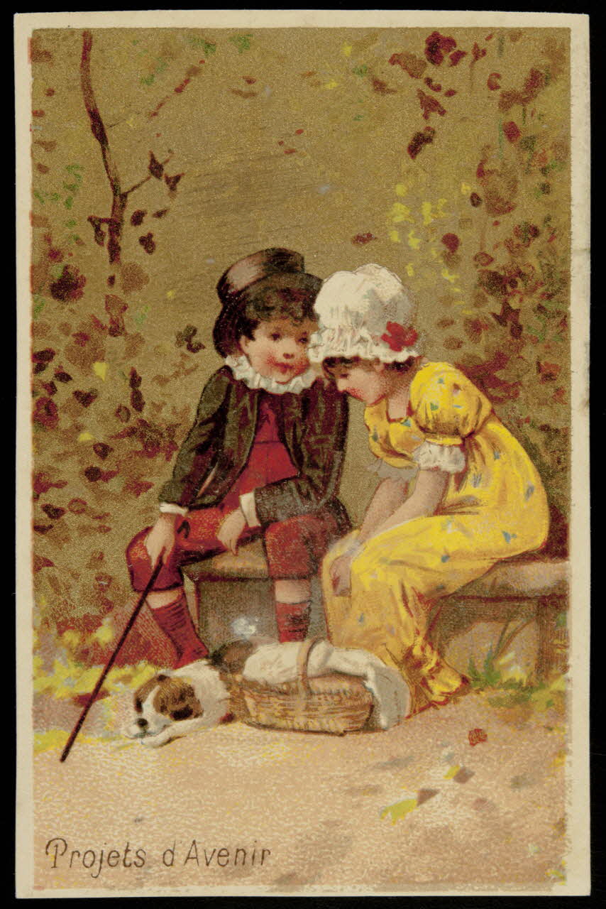 Testu & Massin carte réclame chromo Paris 1886-1903 1995.1.1749.6 Photo