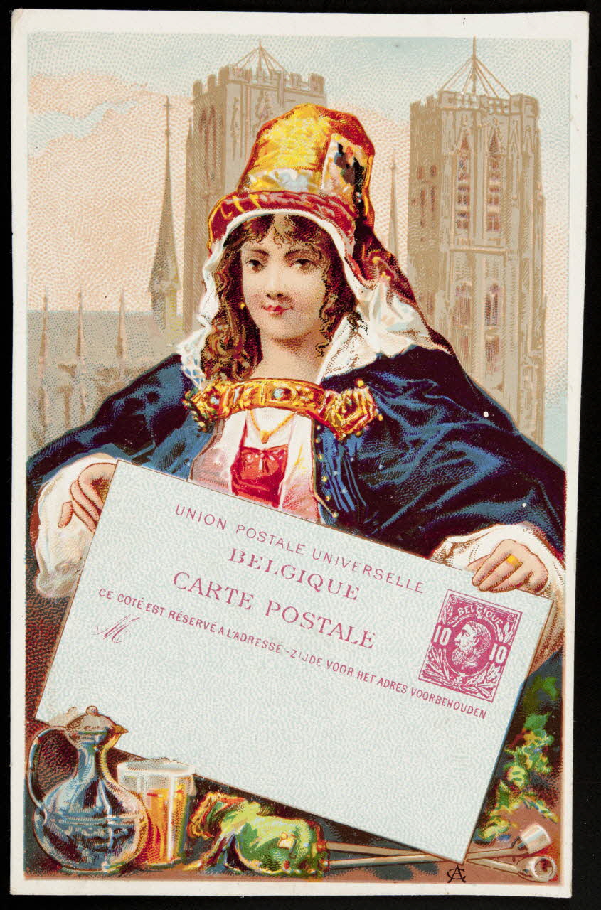 Alfred Clarey carte réclame chromo Paris 1878-1893 1995.1.175.2 Photo