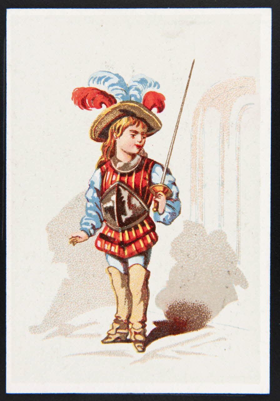 Costis ; Mertens Léon carte réclame chromo Paris 1920 1995.1.1750.2 Photo