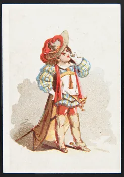 Costis ; Mertens Léon carte réclame chromo Paris 1920 1995.1.1750.3 Photo