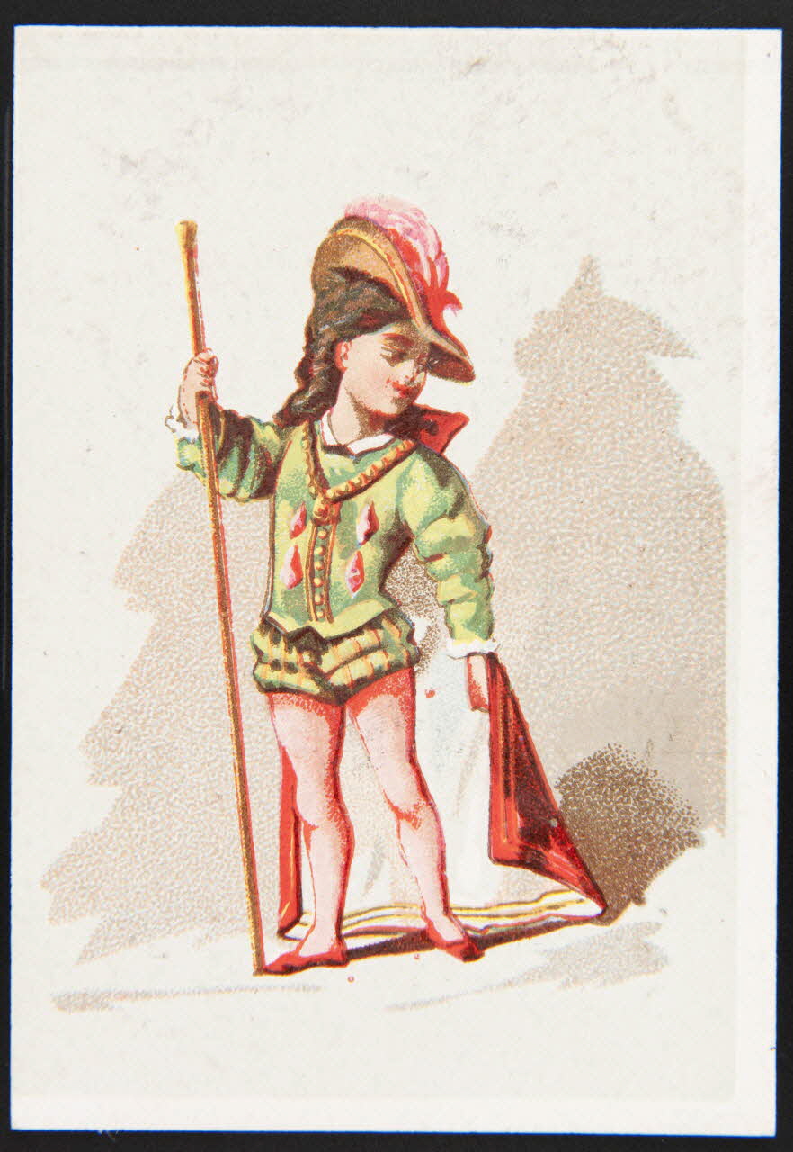 Costis ; Mertens Léon carte réclame chromo Paris 1920 1995.1.1750.6 Photo