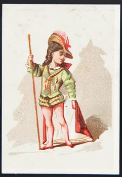 Costis ; Mertens Léon carte réclame chromo Paris 1920 1995.1.1750.6  Photo